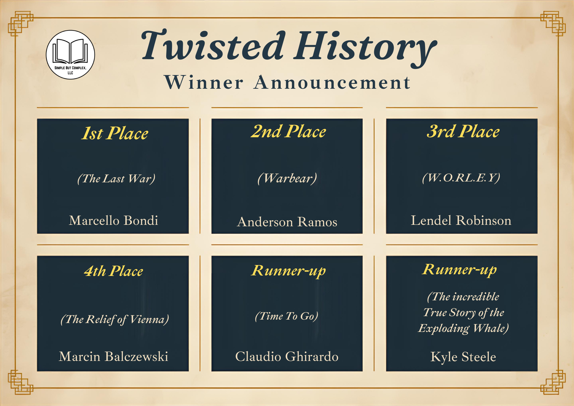 Twisted History Comic Anthology